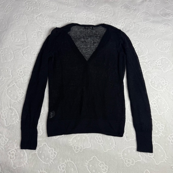 Sheer Button Up Cardigan - Picture 11 of 11